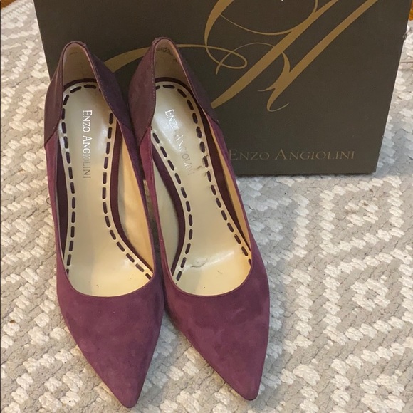 Enzo Angiolini Suede Pump - Size 7 - Picture 1 of 5